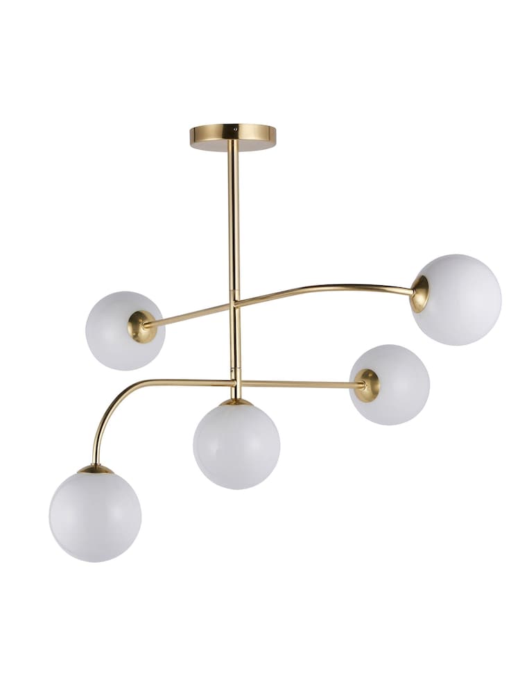 Gallery Home Gold Springfield 5 Ceiling Light - Image 7 of 7