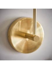 Gallery Home Brushed Gold Springfield Wall Light - Image 3 of 7