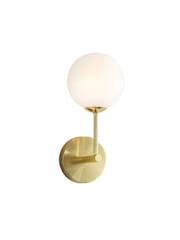 Gallery Home Brushed Gold Springfield Wall Light - Image 6 of 7