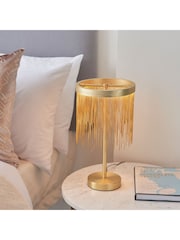 Gallery Home Satin Brass Bayard Table Lamp - Image 1 of 7