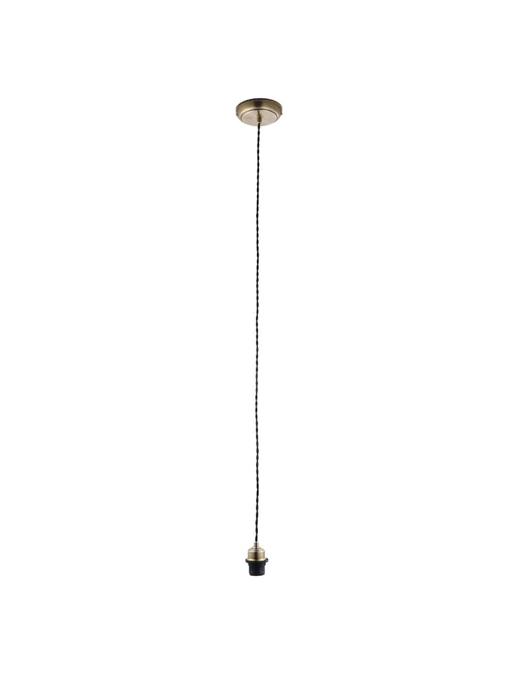 Gallery Home Antique Brass Beatrice Set Pendant Ceiling Light - Image 1 of 1