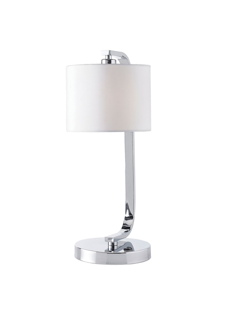Gallery Home Chrome Gering Table Lamp - Image 1 of 1