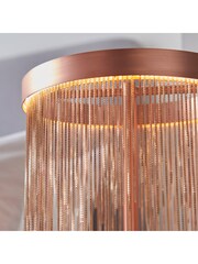 Gallery Home Brushed Copper Bayard Table Lamp - Image 2 of 6