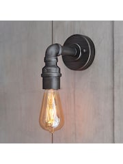 Gallery Home Silver Gordon Wall Light - Image 1 of 7
