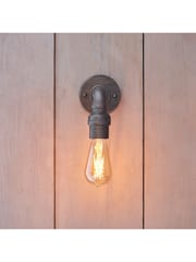 Gallery Home Silver Gordon Wall Light - Image 4 of 7