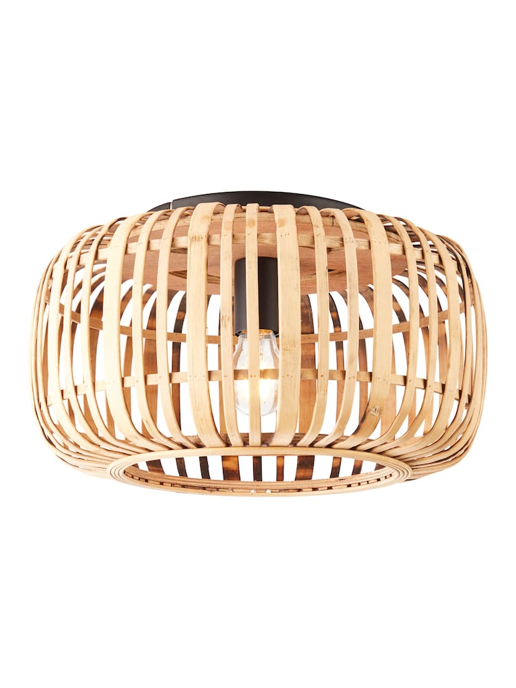 Gallery Home Natural Bamboo Imperial Ceiling Light - Image 3 of 3
