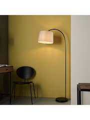 Gallery Home Black York Floor Lamp - Image 2 of 7
