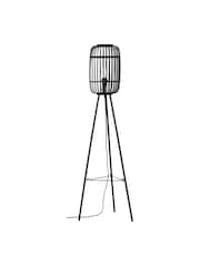 Gallery Home Black Bamboo Imperial Floor Light - Image 3 of 3