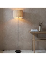 Gallery Home Black Kimball Floor Light - Image 1 of 3