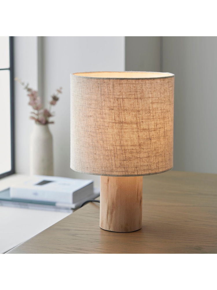 Gallery Home Natural Crete Table Lamp - Image 1 of 1