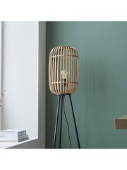 Gallery Home Natural Bamboo Imperial Floor Light - Image 1 of 3
