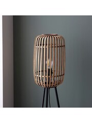 Gallery Home Natural Bamboo Imperial Floor Light - Image 2 of 3