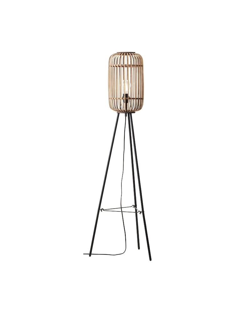 Gallery Home Natural Bamboo Imperial Floor Light - Image 3 of 3