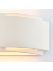 Gallery Home White Chadron Wall Light - Image 2 of 6