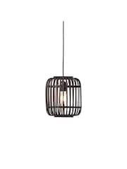 Gallery Home Black Bamboo Imperial 1 Light Pendant Ceiling Light - Image 4 of 4