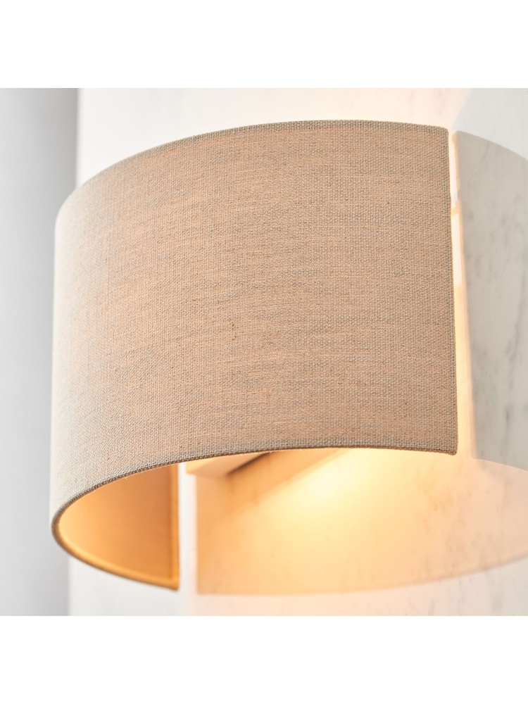 Gallery Home Natural Hartington Wall Light - Image 1 of 3