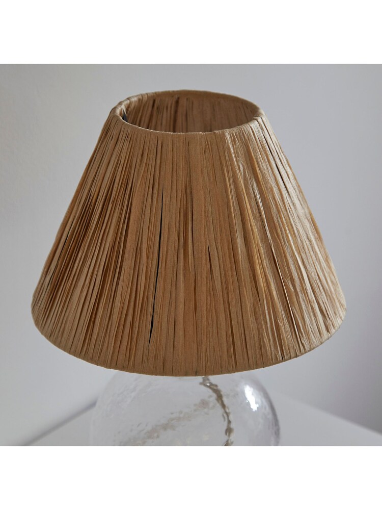 Gallery Home Natural Raffia Madison Table Lamp - Image 2 of 3