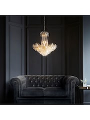 Gallery Home Gold Lincoln 9 Pendant Ceiling Light - Image 1 of 9