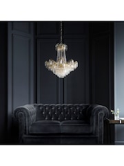 Gallery Home Gold Lincoln 9 Pendant Ceiling Light - Image 2 of 9