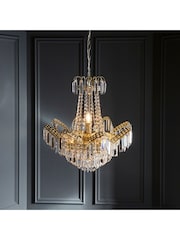 Gallery Home Gold Lincoln 9 Pendant Ceiling Light - Image 3 of 9