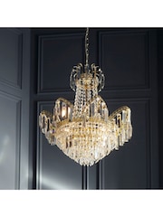 Gallery Home Gold Lincoln 9 Pendant Ceiling Light - Image 4 of 9