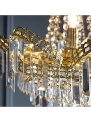 Gallery Home Gold Lincoln 9 Pendant Ceiling Light - Image 7 of 9
