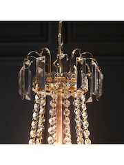 Gallery Home Gold Lincoln 9 Pendant Ceiling Light - Image 9 of 9