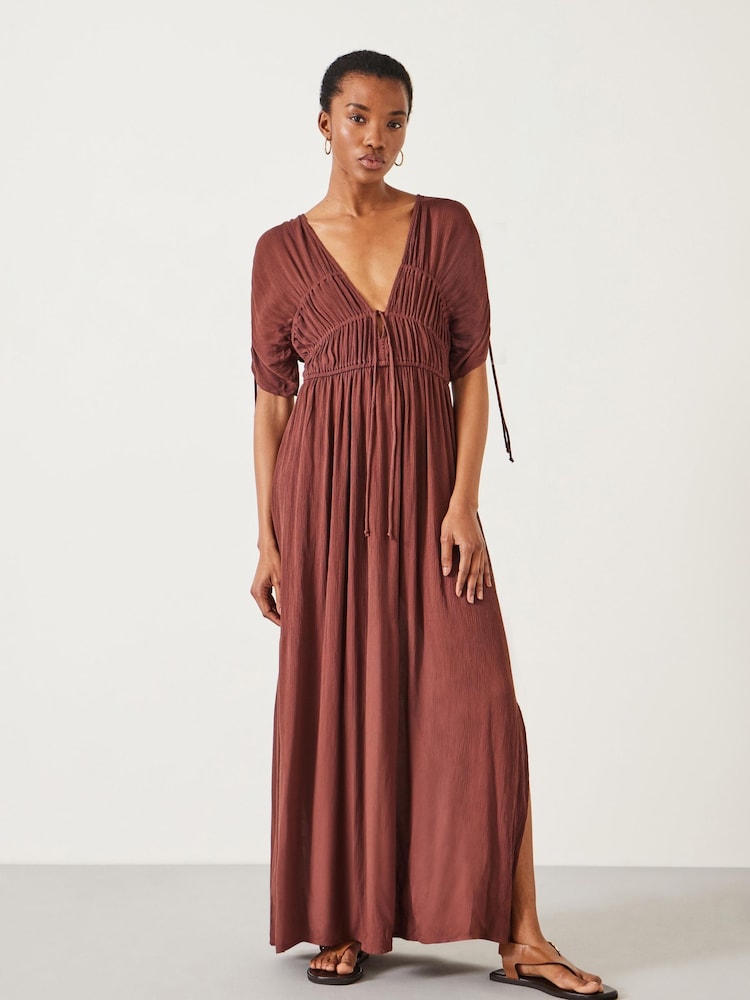 Hush Brown Grace Beach Maxi Dress - Image 2 of 3
