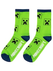 Character Minecraft Socks 3 Pack - Bild 4 von 4