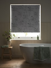 Natural Ready Made Blackout Bathroom Blackout Blind Bunny Print - Image 3 of 7