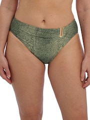 Fantasie Green Peridot Maya Bay Mid Rise Bikini Briefs - Image 4 of 7