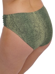 Fantasie Green Peridot Maya Bay Mid Rise Bikini Briefs - Image 6 of 7