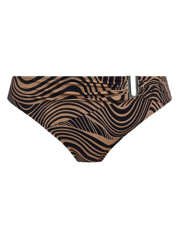 Fantasie Brown Mocha Pemba Island Mid Rise Bikini Briefs - Image 6 of 6