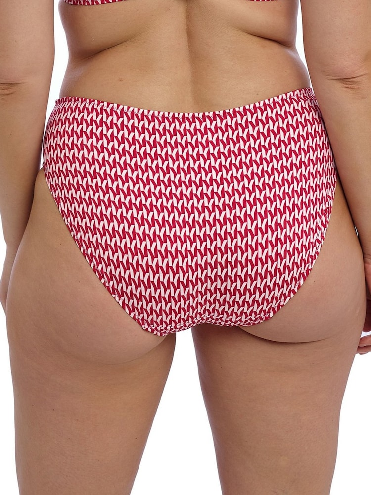 Fantasie Red Radiant Koh Lipe Mid Rise Bikini Briefs - Image 2 of 4