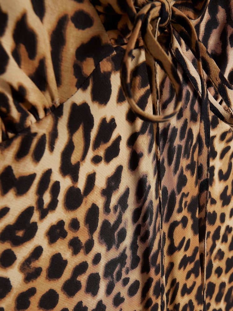 River Island Brown Strappy Slip Dress - Image 4 of 4