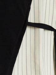 River Island Black Pleated Tie Side 100% Cotton T-Shirt - Image 6 of 6