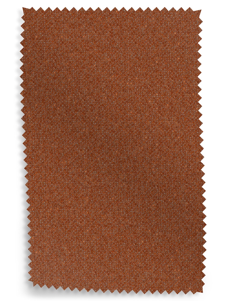 Laura Ashley Terracotta Orange Harley Upholstery Swatch - Image 1 of 1
