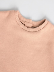 Tan Brown Twofer Mesh Baby Dress (0mths-2yrs) - Image 4 of 8