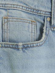 River Island Blue Mom High Rise Bum Sculpt 100% Cotton Jeans - Image 5 of 6