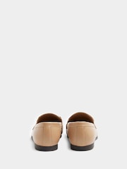 River Island Brown Tassel Snaffle Slim Loafers - Image 3 of 4