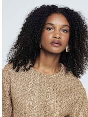 River Island Gold Tailored Jacket - Image 2 of 2