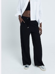 River Island Side Dungă Pantaloni de jogging croiți - Image 2 of 6