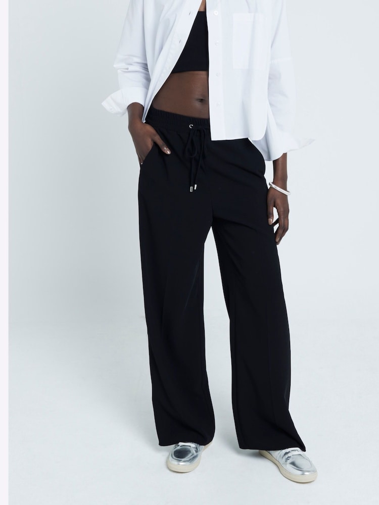 River Island Side Dungă Pantaloni de jogging croiți - Image 2 of 6