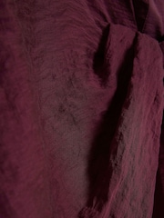 River Island Purple Twist Front Button Up Shirt - Image 4 of 4