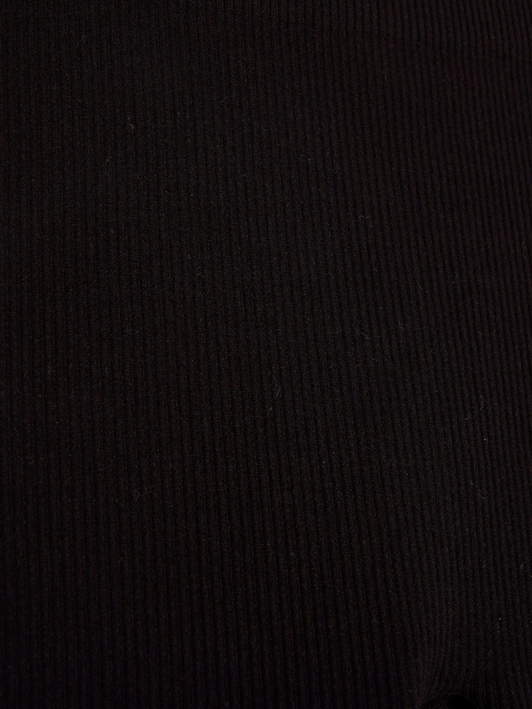River Island Black Light Seamless Ribbed Leggings - Image 4 of 4 River Island Black Light Seamless Ribbed Leggings - Image 4 of 4