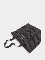 River Island Black Quilted Webbing Shopper Bag - Image 4 of 4
