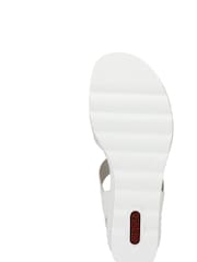 Rieker Womens Elastic Stretch Sandals - Image 8 of 10