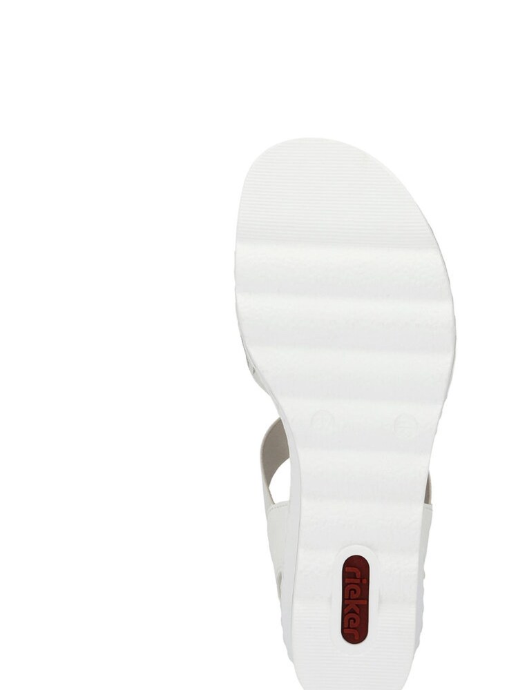 Rieker Womens Elastic Stretch Sandals - Image 8 of 10