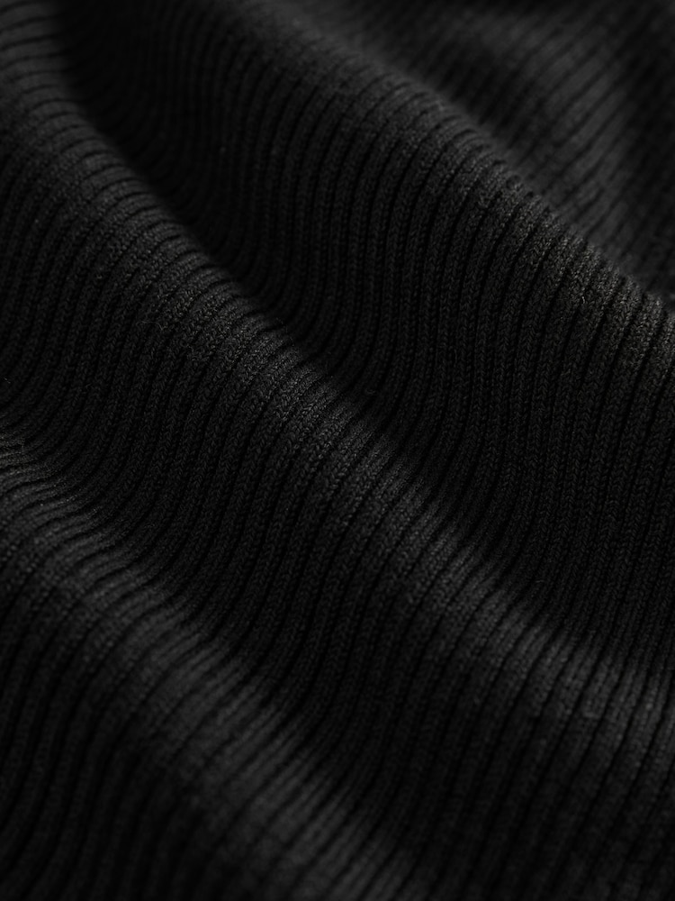 Negro - Maternity Collared Dress - Imagen 8 de 8