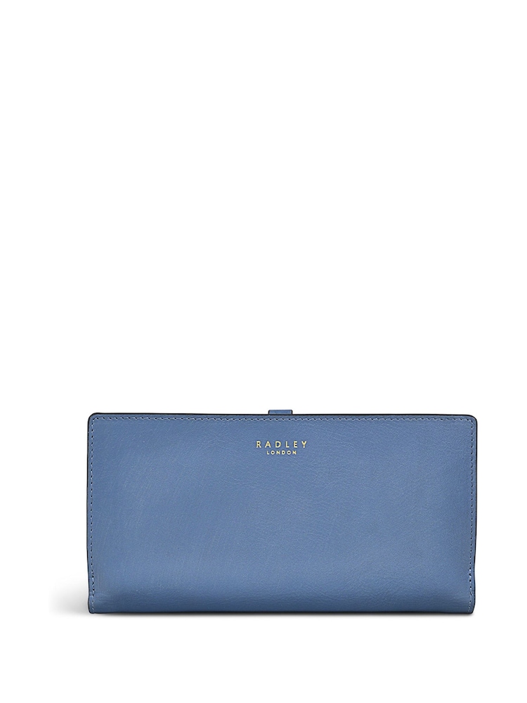 Radley London Blue Newick Road Large Bifold Matinee Purse - Image 2 of 4